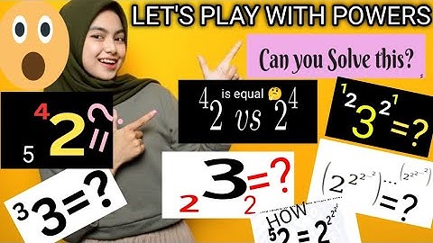 "😳Power Towers EXPLAINED! The Most Confusing Math Made Simple!"😊💯@LSMathAndExamSuccess