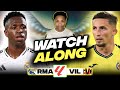 Real Madrid vs Villarreal LIVE Stream | LaLiga 24/25 | Watch Along &amp; Match Reaction ⚽