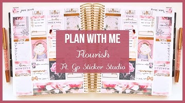 PWM || EC Vertical || Flourish ft. GP Sticker Studio // Plan with Juli