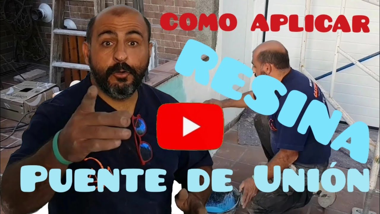 COMO APLICAR RESINA PUENTE DE UNION Y POSTERIOR REVOCADO