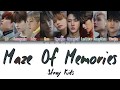 Stray Kids - Maze of Memories (Color Coded Lyrics Eng/Rom/Han/가사)