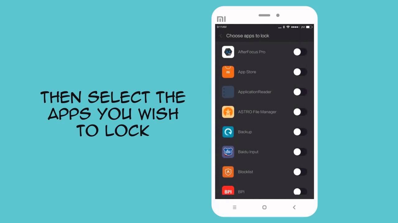 [MIUI NINJA TRAINING SCHOOL] Lesson 6: App Lock Jutsu by jenz1