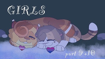 GIRLS || LGBTQ+ Warriors ships map, part 9 + 10 (Mothpool, CinderSand)