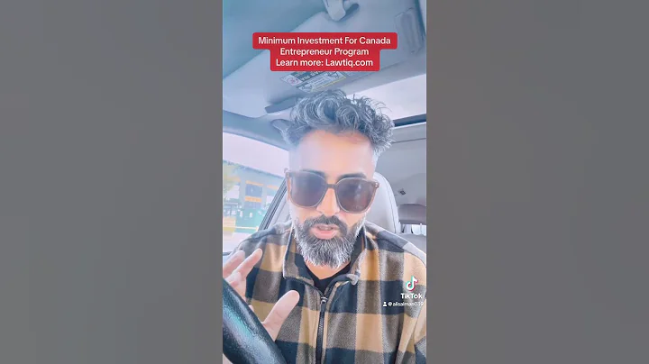 Minimum Investment For Canada Entrepreneur Program #immigration #canadaimmigration #workpermit