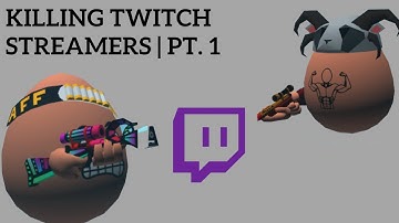 Killing Streamers | Pt. 1 | Ft. Waldoh and Blitzz | Jugo De Pollo Shell Shockers