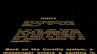 Star Wars Unity Crawl
