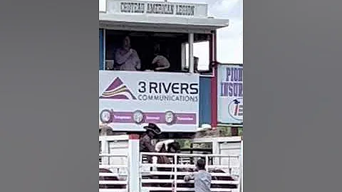 National Anthem at Choteau Rodeo