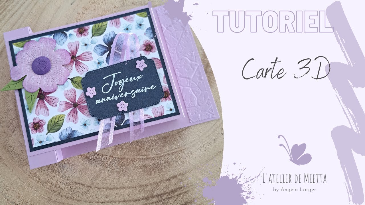 Carte 3D avec effet pop-up