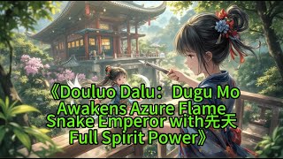 《Douluo Dalu：Dugu MoAwakens Azure FlameSnake Emperor with先天Full Spirit Power》