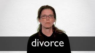 How to pronounce DIVORCE in British English
