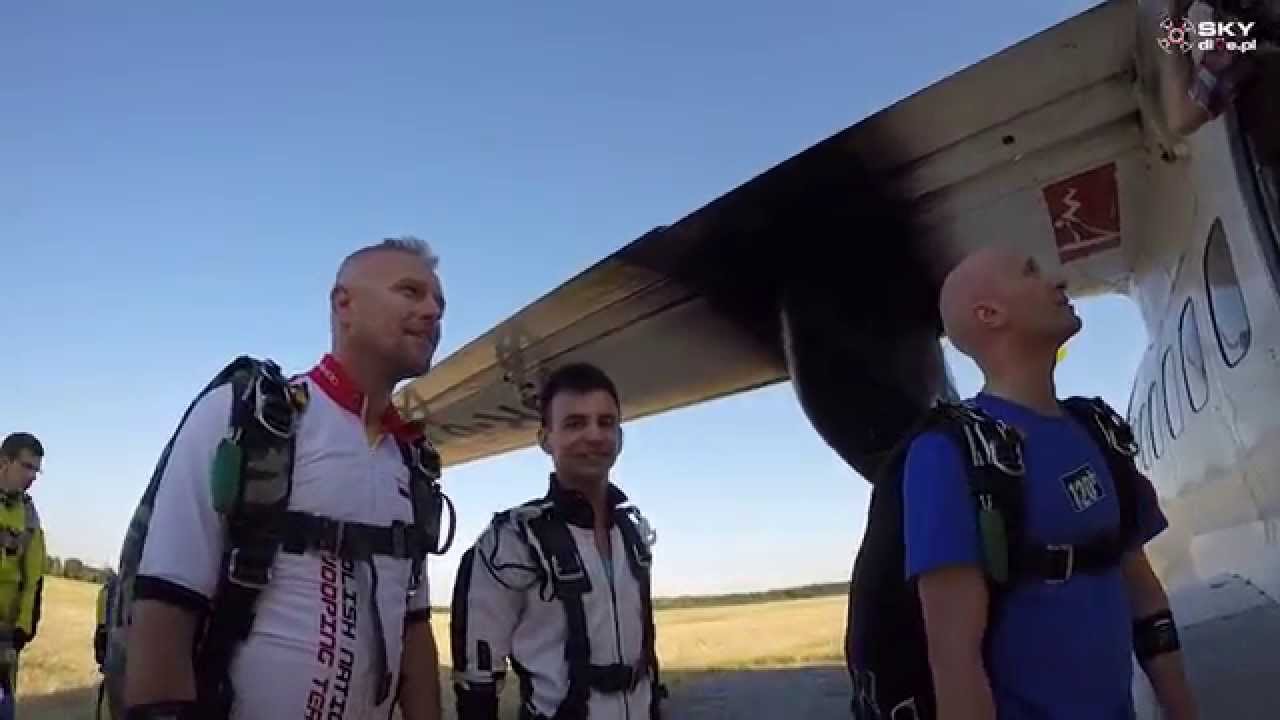 Skok ze spadochronem z 4000 metrów! - Patryk Strauss, 4.07.2015