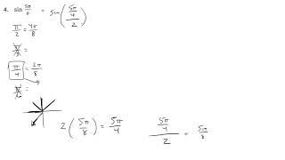 TRIG - 3/19/21 - Chapter 5 Practice Test (Part 1)