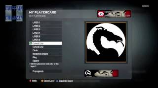Cod Black Ops Emblem Tutorial - Mortal Kombat Hd 720P