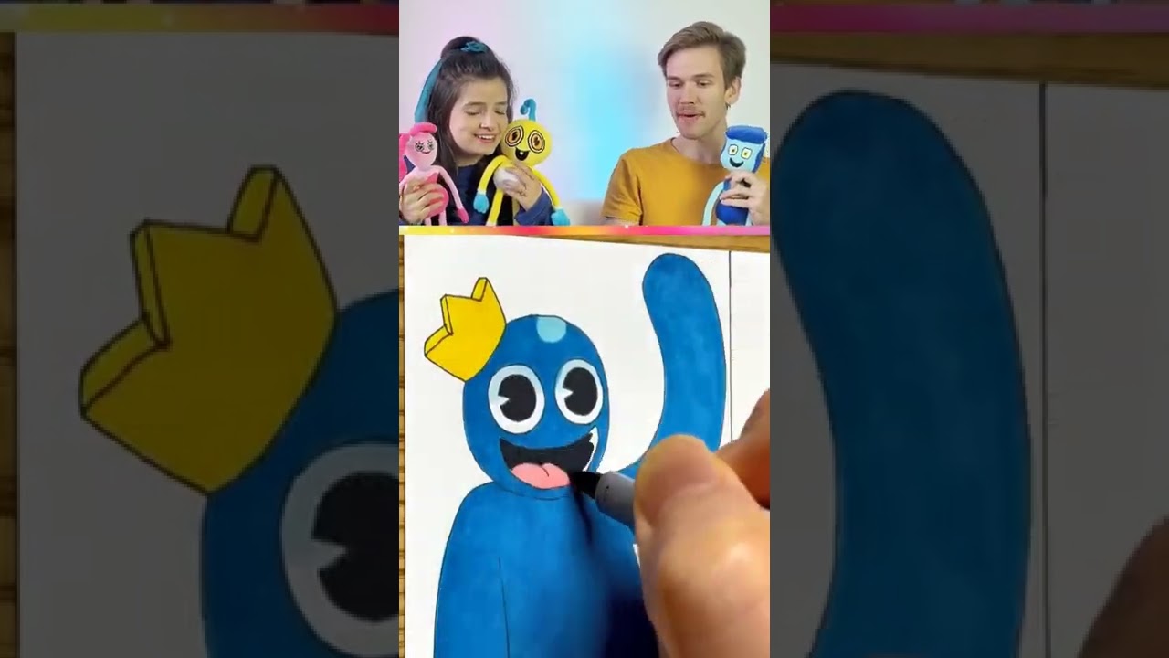 desenhos para desenhar azul babão