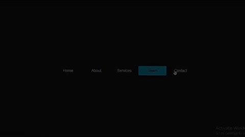Amazing Menu Hover Effect made with html & css - awesome menu items hover effect using html & css
