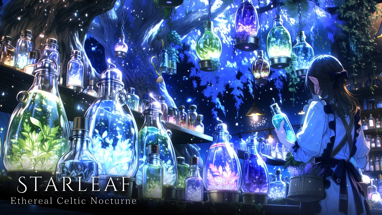 A Herb Shop Lit Only by Night | A Sonic Elixir of Gentle Celtic Nocturne