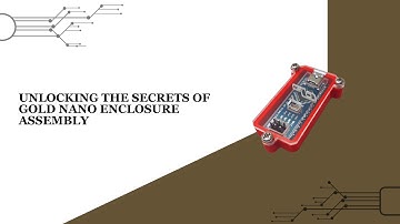 Unlocking the Secrets of Gold Nano Enclosure  #optimus  #arduino  #diy #3dprinting