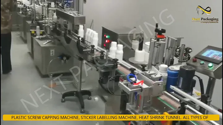 Automatic pharmaceutical Bottle Liquid Filling Line | Capping | Induction Sealing | Bottle Labeling