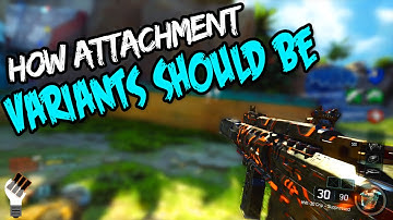 How Attachment Variants Should be Unlocked in Black Ops 3