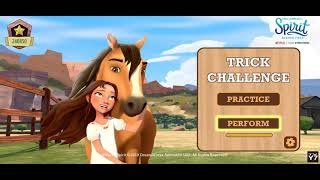 Spirit Riding Free: Trick Challenge (El desafío de los trucos de Spirit Jr. y Lucky) - Rutina #80 screenshot 2