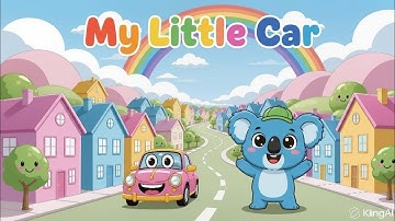 My Little Car 🚗 3D animations. engaging educational content,