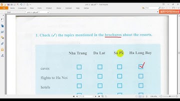 Unit 11 English 8: TRAVELLING AROUND VIETNAM - Read - Trang 102 - SGK Tiếng Anh 8