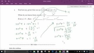 MAT 122 Video Section 1.6 Angles and Trigonometric functions