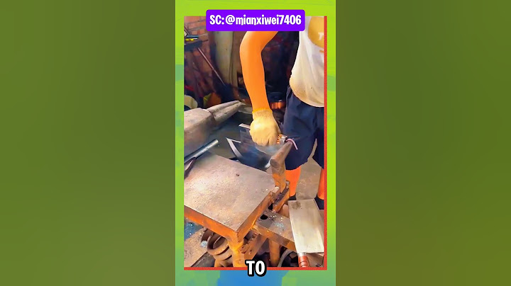 axe making by great craftsmen #handyman #construction #constructionchannel