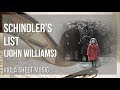 Viola Sheet Music How To Play Schindler S List By John Williams 