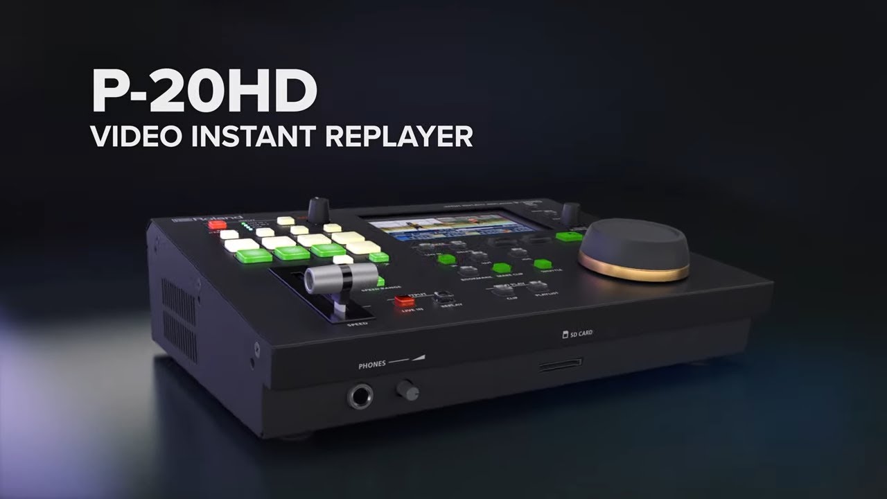 Overview of Roland P-20HD Video Instant Replayer - YouTube