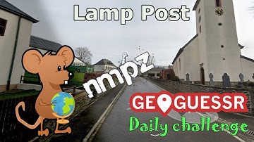 Geoguessr Daily Challenge - NMPZ - I Recognised This Lamp Post From Previous Live Streams