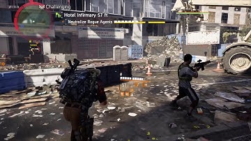 The Division 2 Uninvited Rogue Agents at Control Point