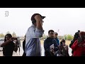 Texas governor candidate Beto O'Rourke visits South Dallas during early voting