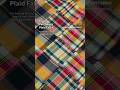 Patchwork Plaid Fabric For #sewingblogger #sewingbags #handsewing #handsewn #costuraamano #stoffe