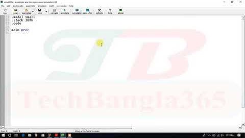 Assembly Language Programming 10 || Beep sound in assembly