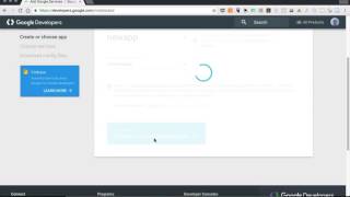 Getting Google GCM API Key and Sender ID screenshot 3