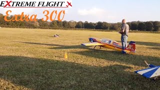 David Fallin flies the X-treme flight Extra 300 3D aerobatics plane
