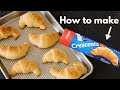 How to make pillsbury crescent rolls