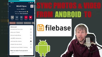 Automatically Sync Photos 📷 and Video 📽️ From Android 📲 to Filebase S3-Compatible Cloud Storage!