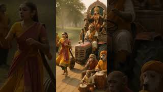 Jay mataji, Navratri festival #monkey #sshorts #ytool