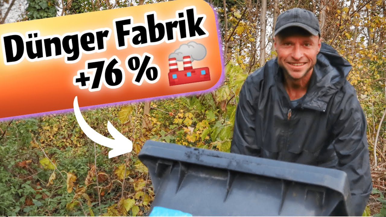 76% MEHR DNGER im GARTEN