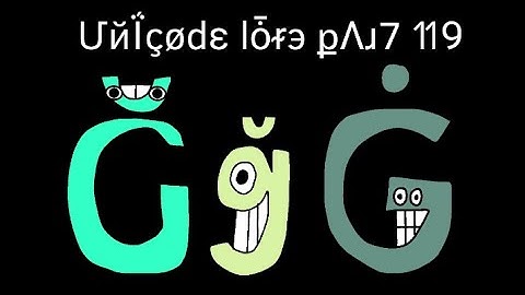 Unicode Lore part 119