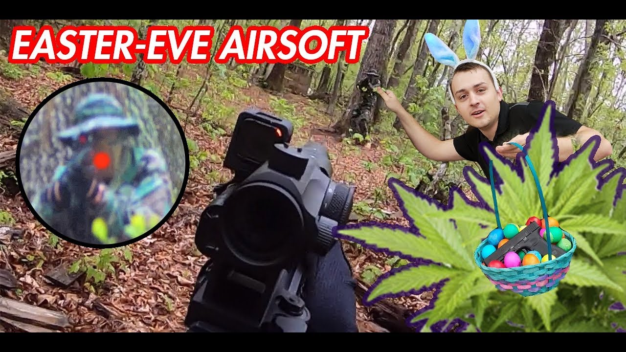 420 Airsoft Easter Egg Hunter — Sweetwater Airsoft Gameplay YouTube