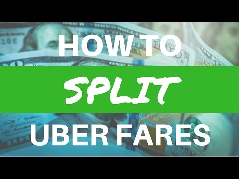 How To Split Uber Fares Among Several Riders