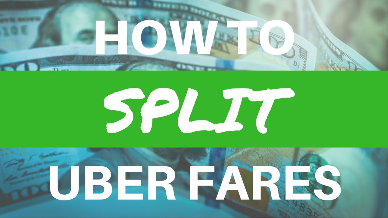 How To Split Uber Fares Among Several Riders YouTube