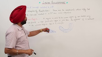 Free Best Video l ICSE MATH XII l LINEAR PROGRAMMING l Definations and concepts l L1342