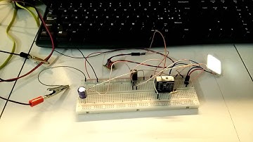 Dissolvenza Led con Ne555 astabile, transistor NPN TIP41C e relè