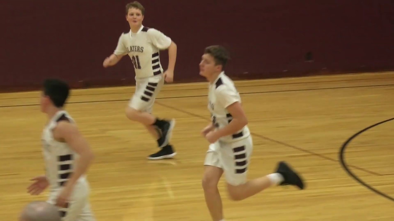 Bangor Slaters B vs Pleasant Valley 1 10 2020 Middle School Basketball