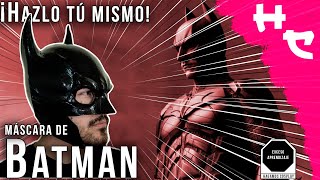 Hagamos una Máscara de Batman 'El Caballero de la Noche' + Plantillas gratis!!!