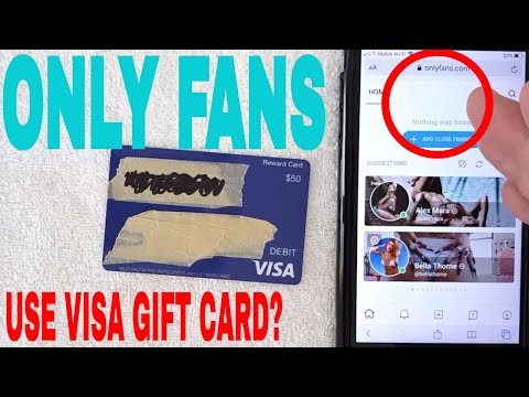Card onlyfans gift visa Is there